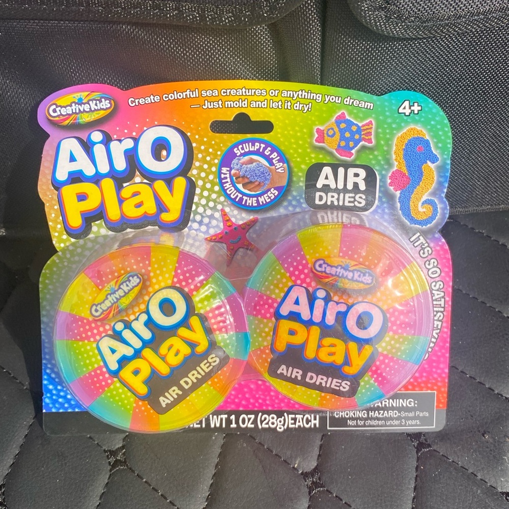 Airo Play Air Dries Rainbow Modeling Compound - Pack of 2 - Picture 5 of 5